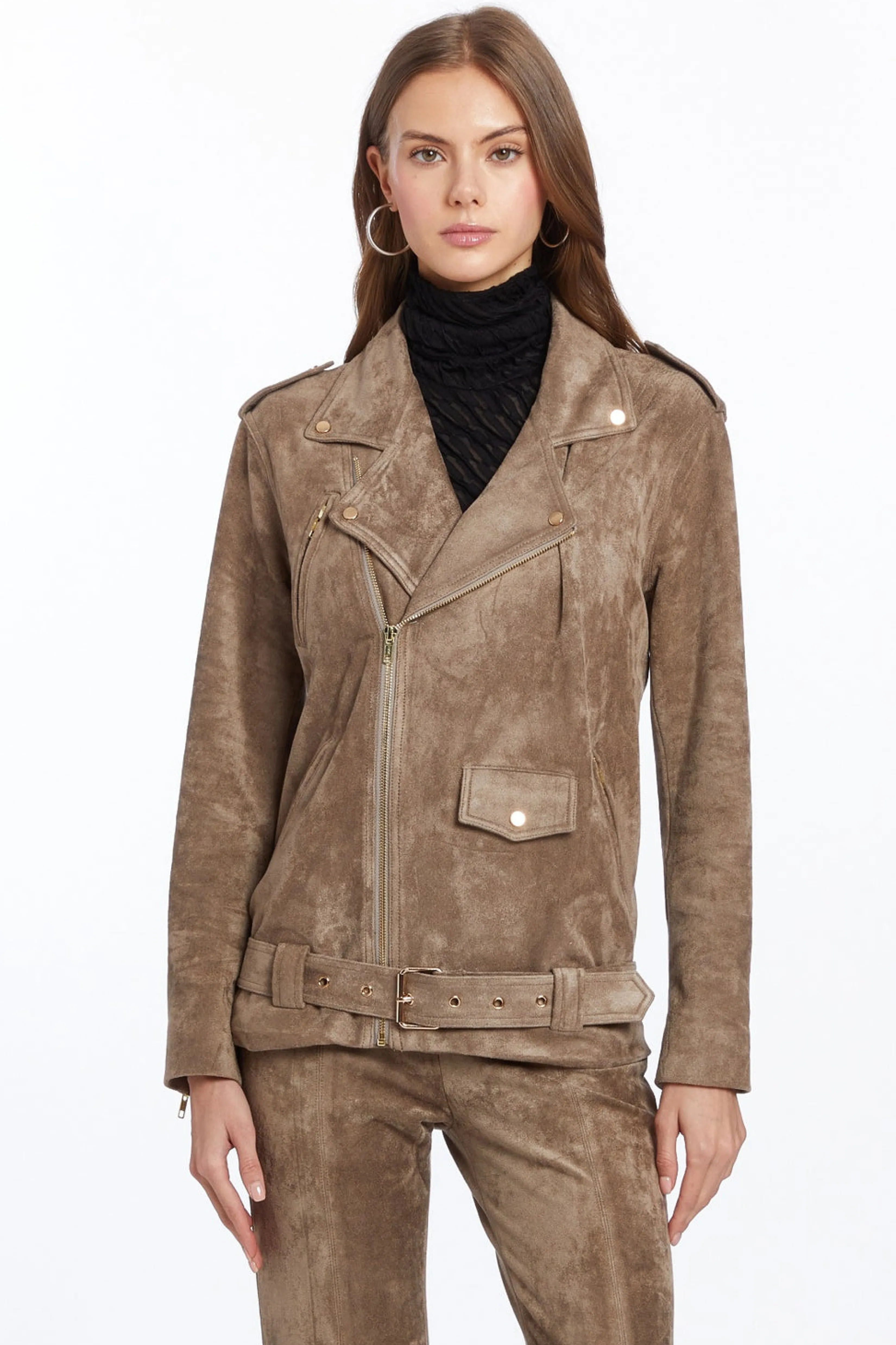 Best Sale Amanda Uprichard Cameri Jacket Taupe