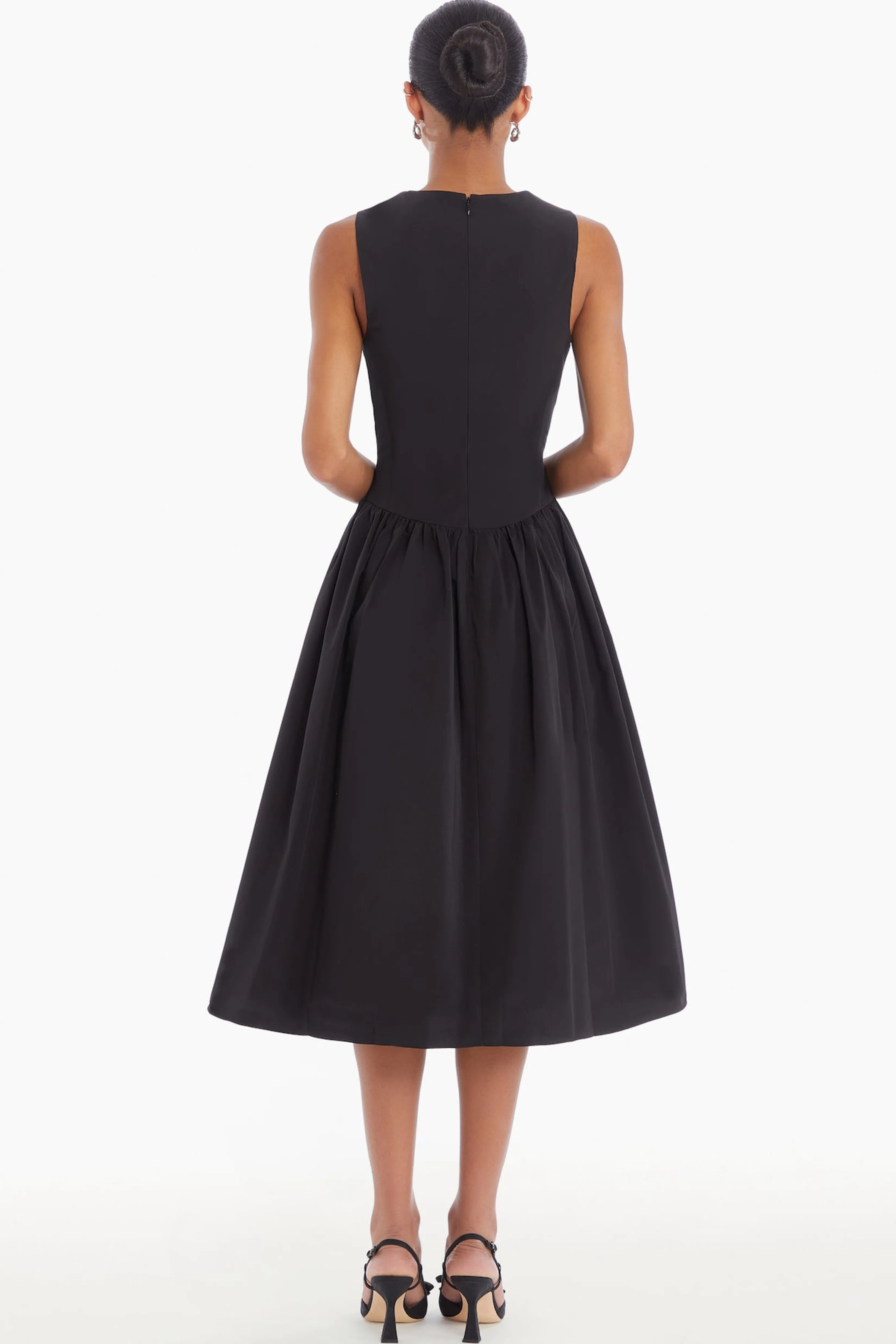 Outlet Amanda Uprichard Caspian Dress Black