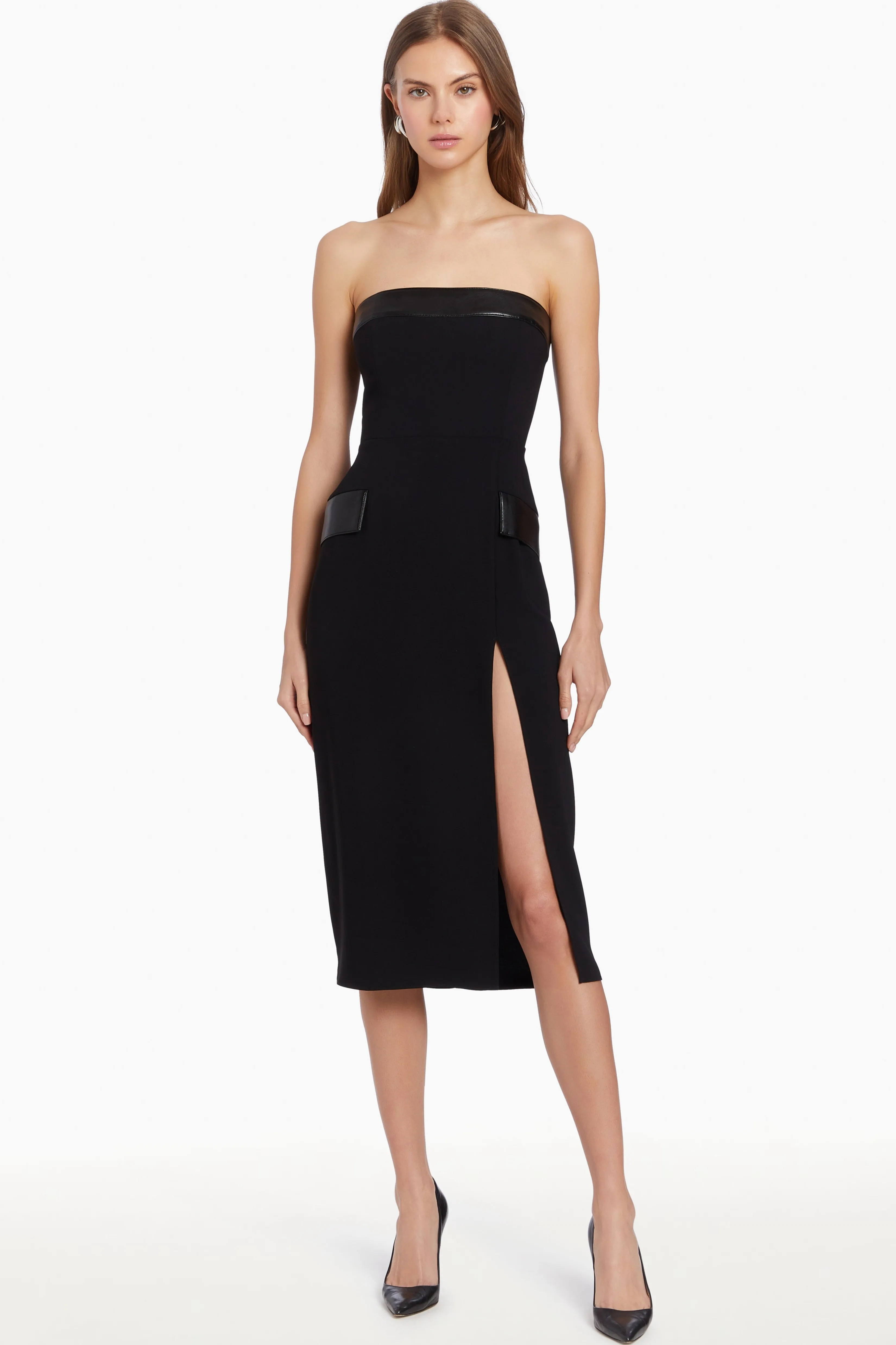 Store Amanda Uprichard Cassia Dress Black