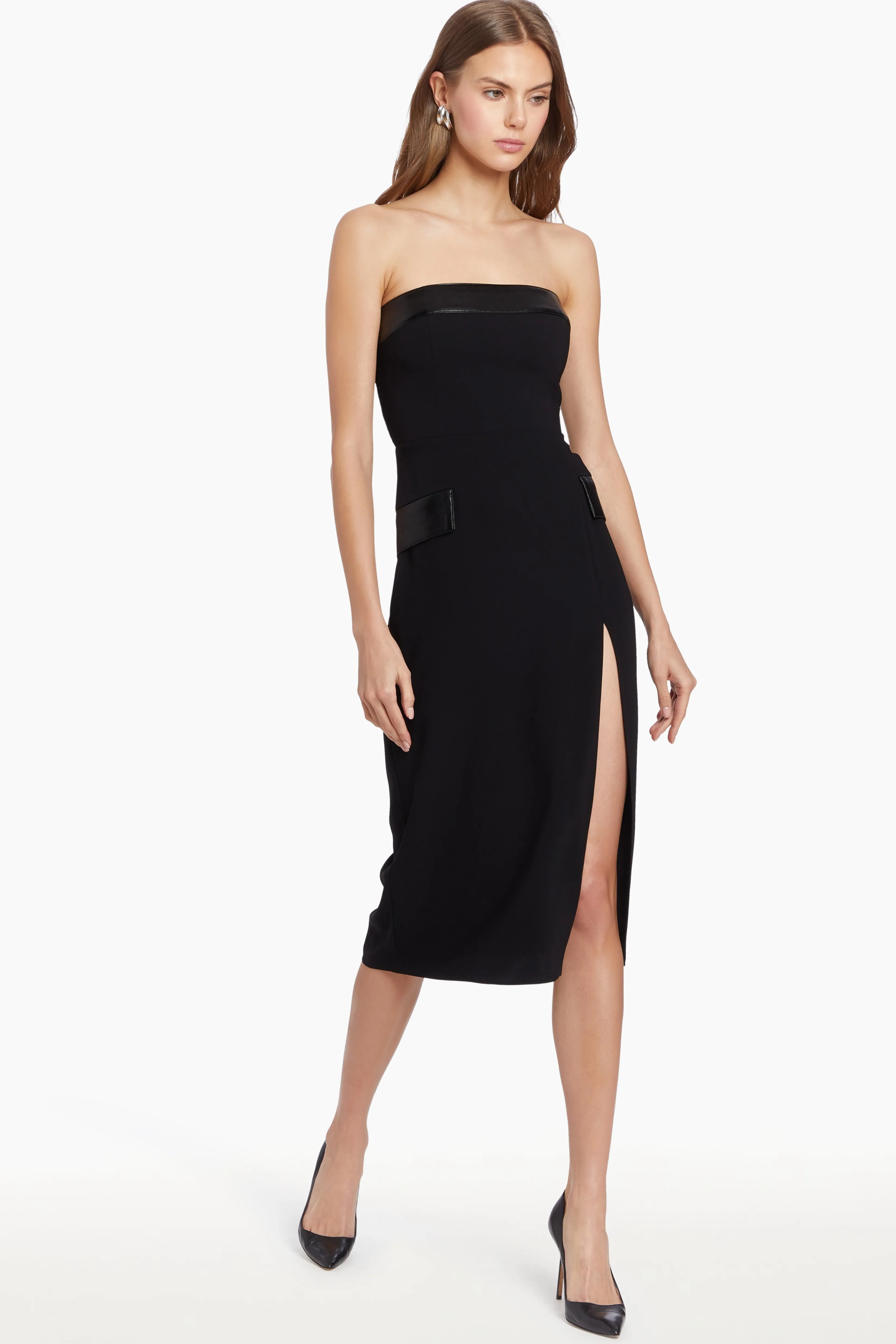 Store Amanda Uprichard Cassia Dress Black