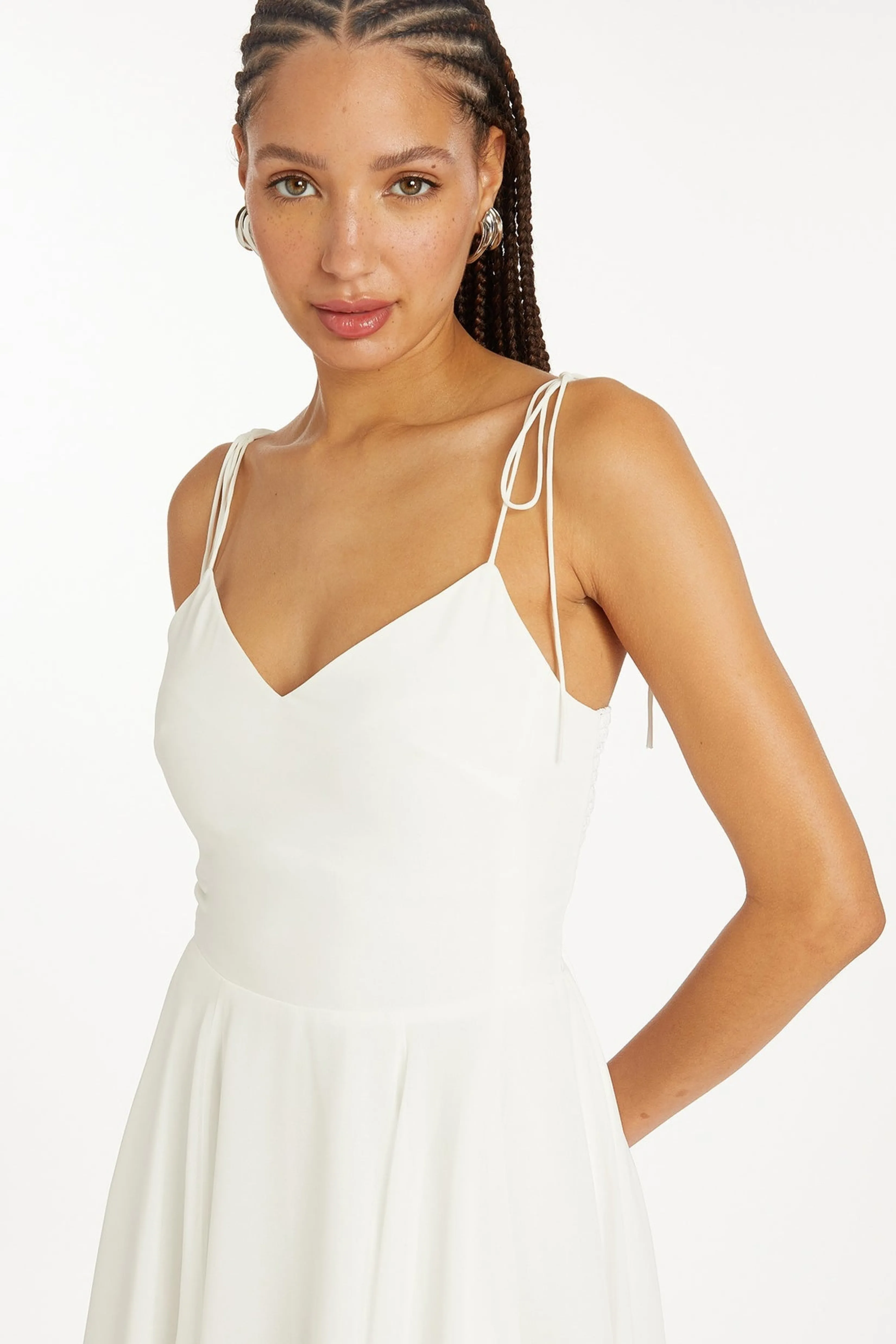 Best Amanda Uprichard Clemenza Mini Dress Ivory