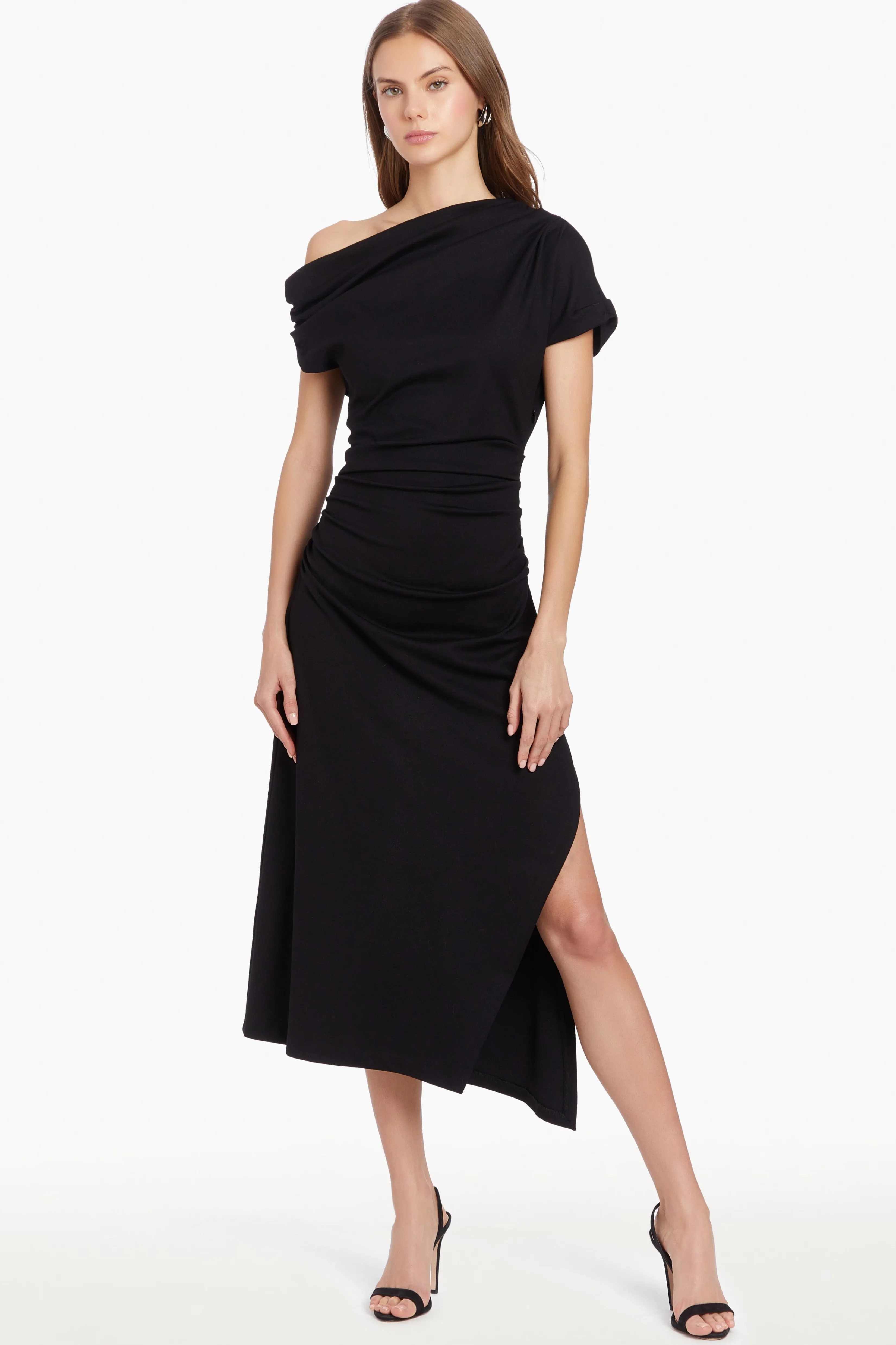 Sale Amanda Uprichard Columba Dress Black