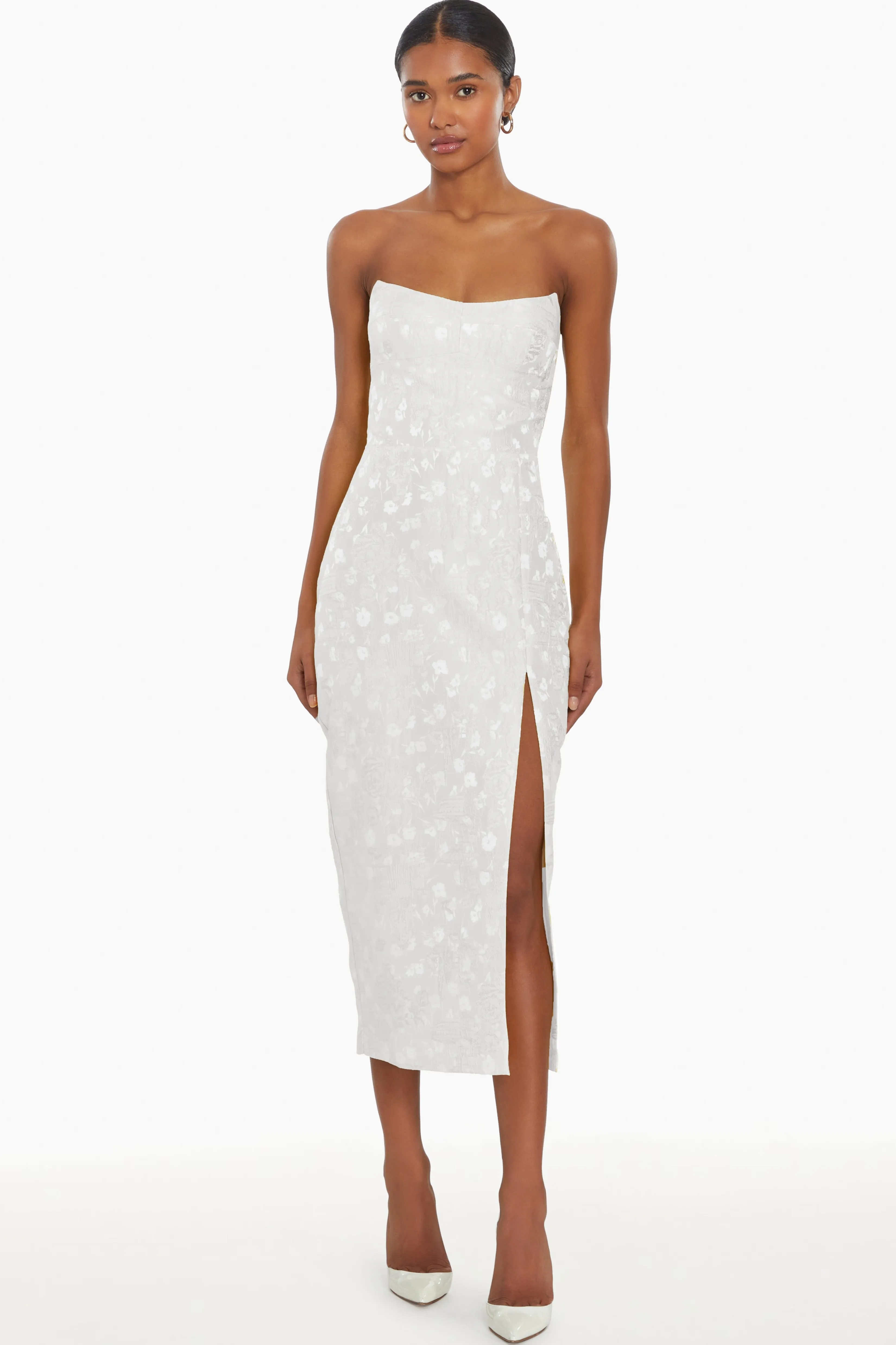 New Amanda Uprichard Ivy Dress White