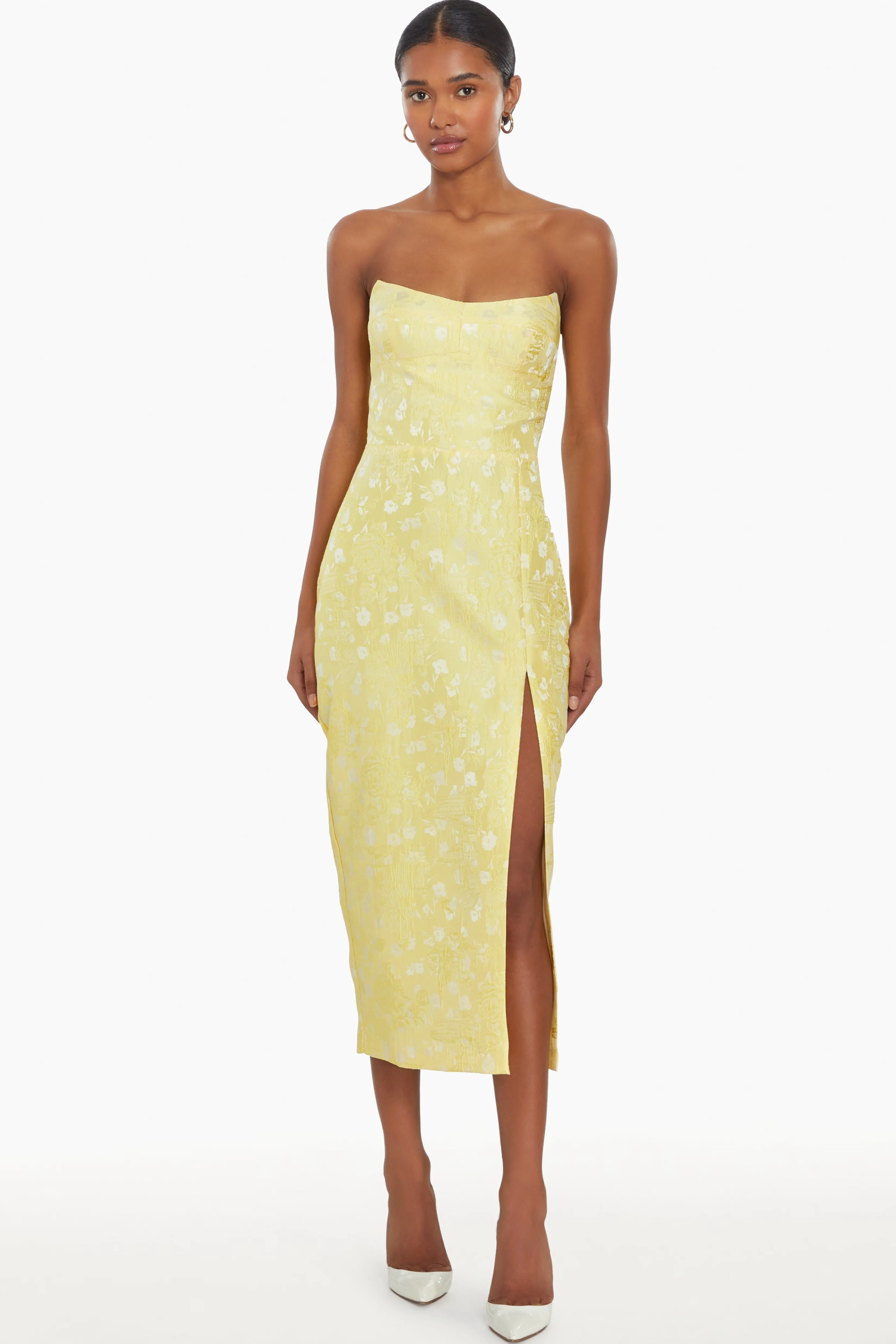 Cheap Amanda Uprichard Ivy Dress Yellow