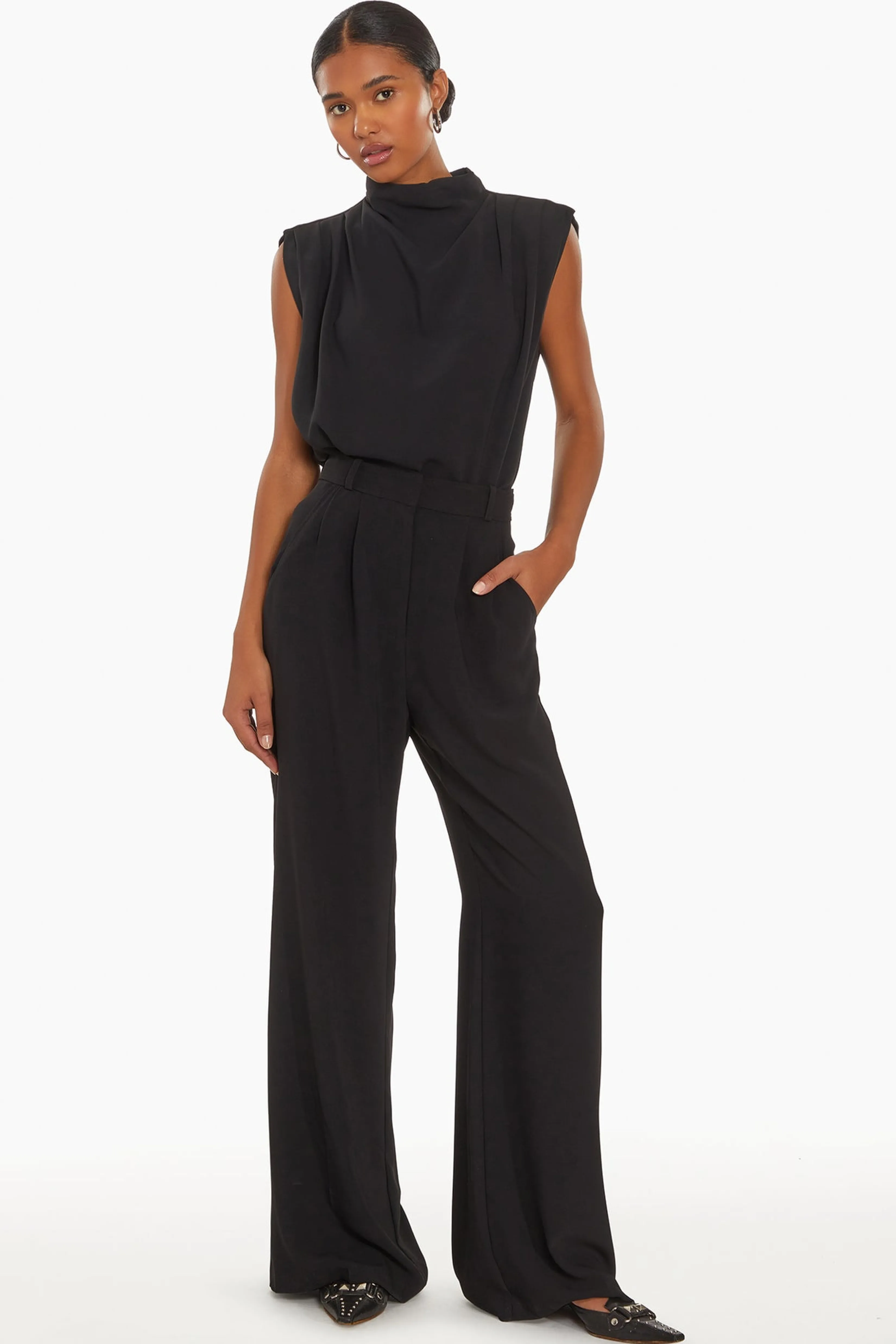 Sale Amanda Uprichard Jane Pants Black