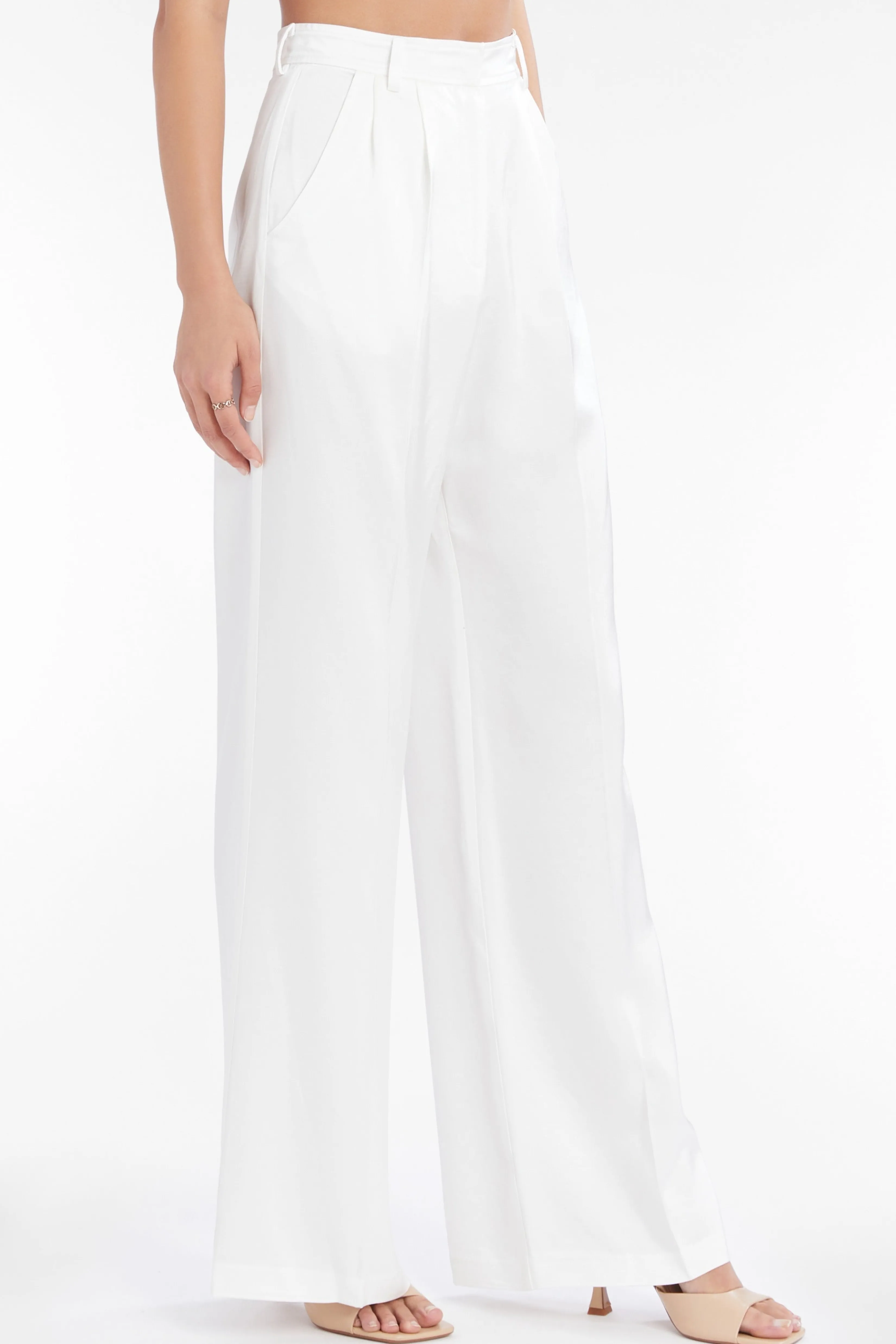 Online Amanda Uprichard Jane Pants in Amalfi Ivory