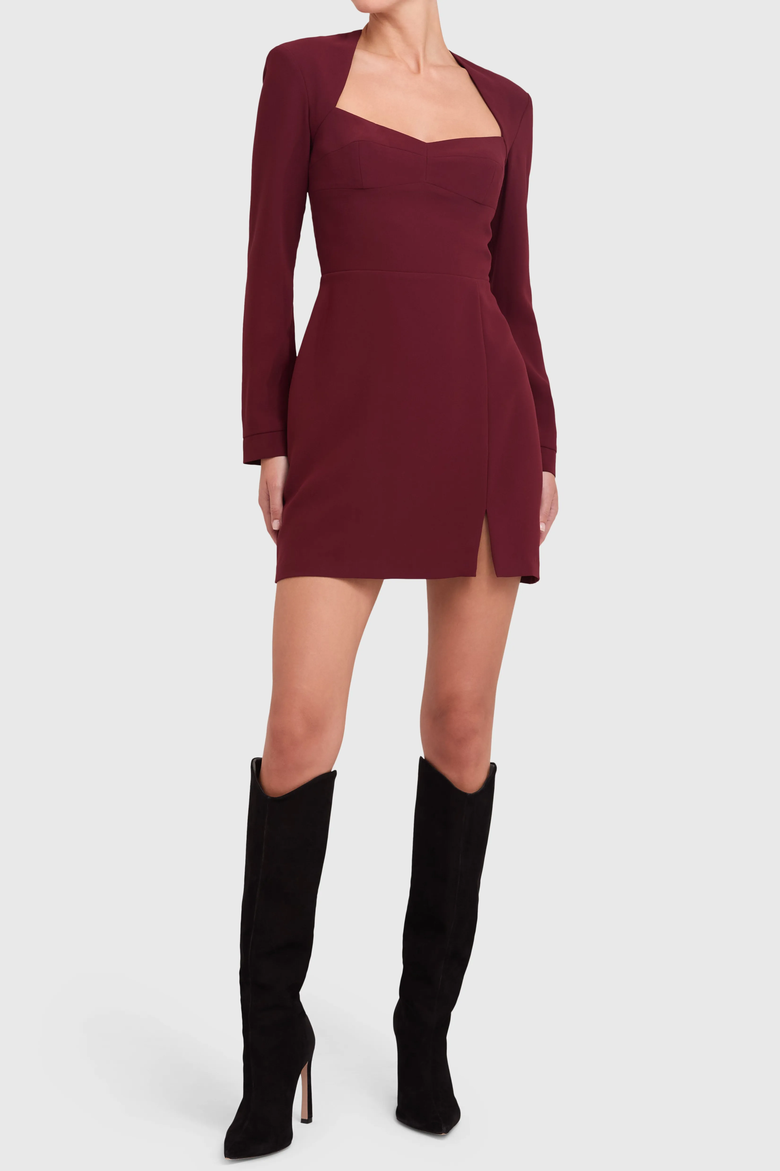 Outlet Amanda Uprichard Katana Dress Russet