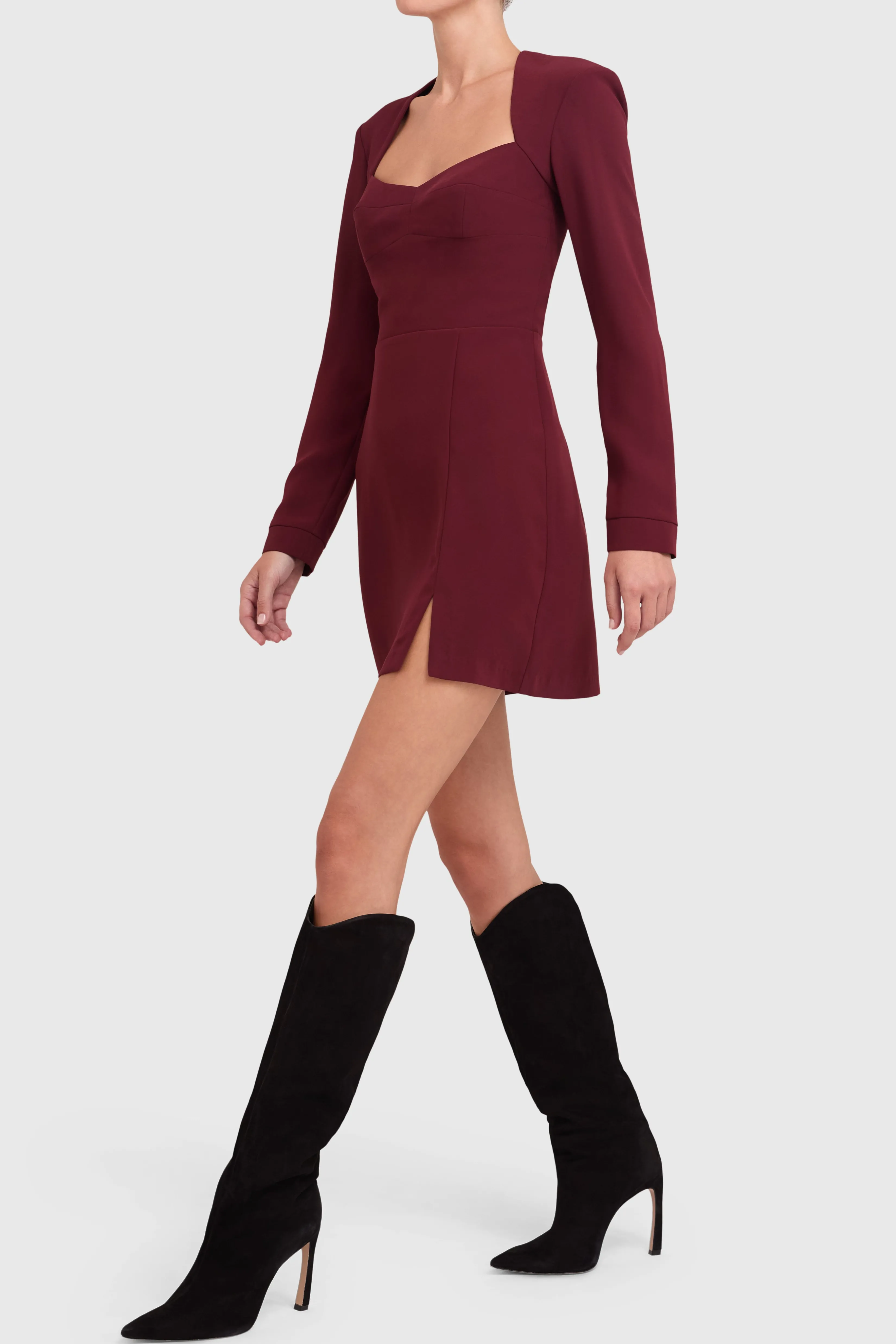 Outlet Amanda Uprichard Katana Dress Russet