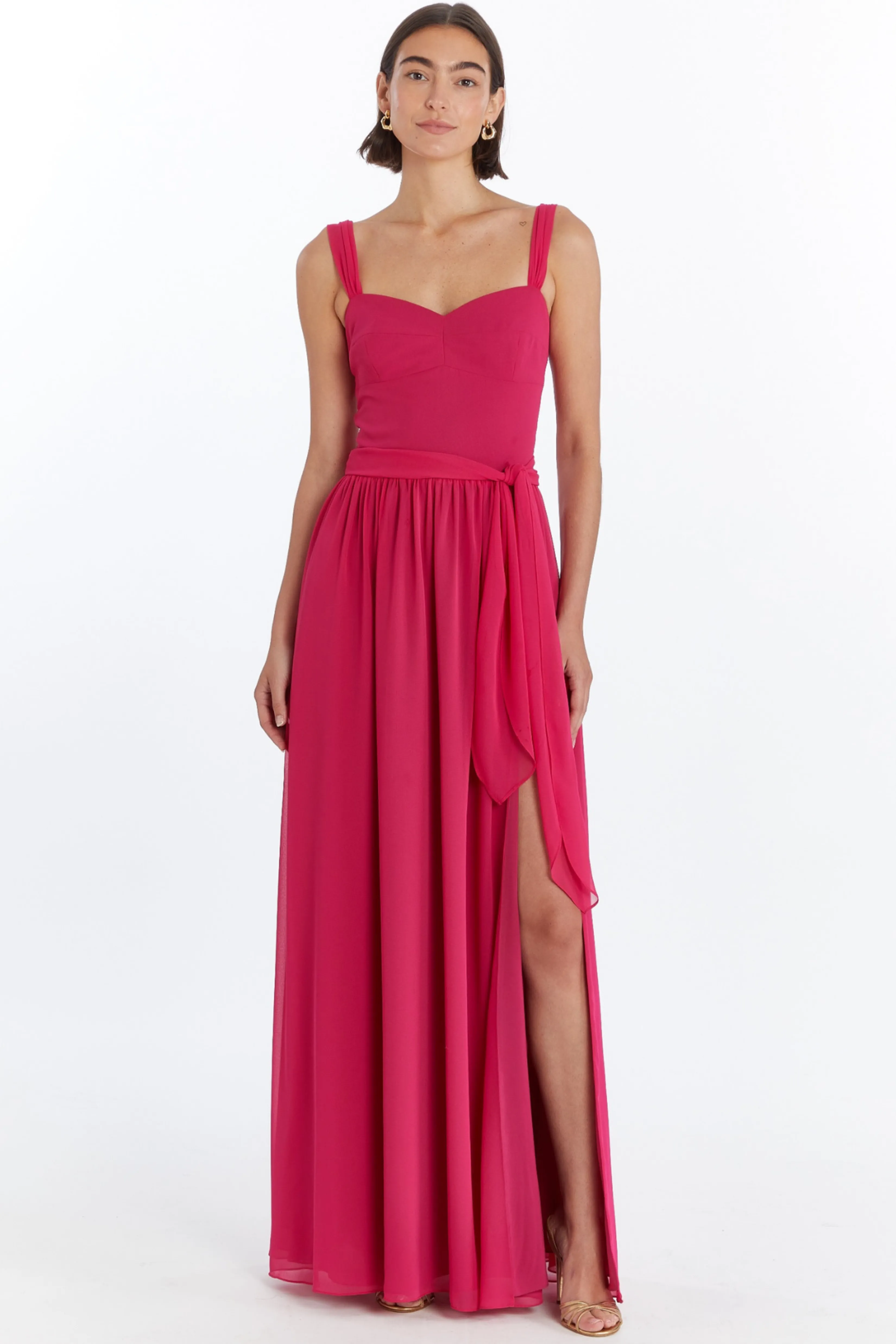 Clearance Amanda Uprichard Kendra Maxi Magenta