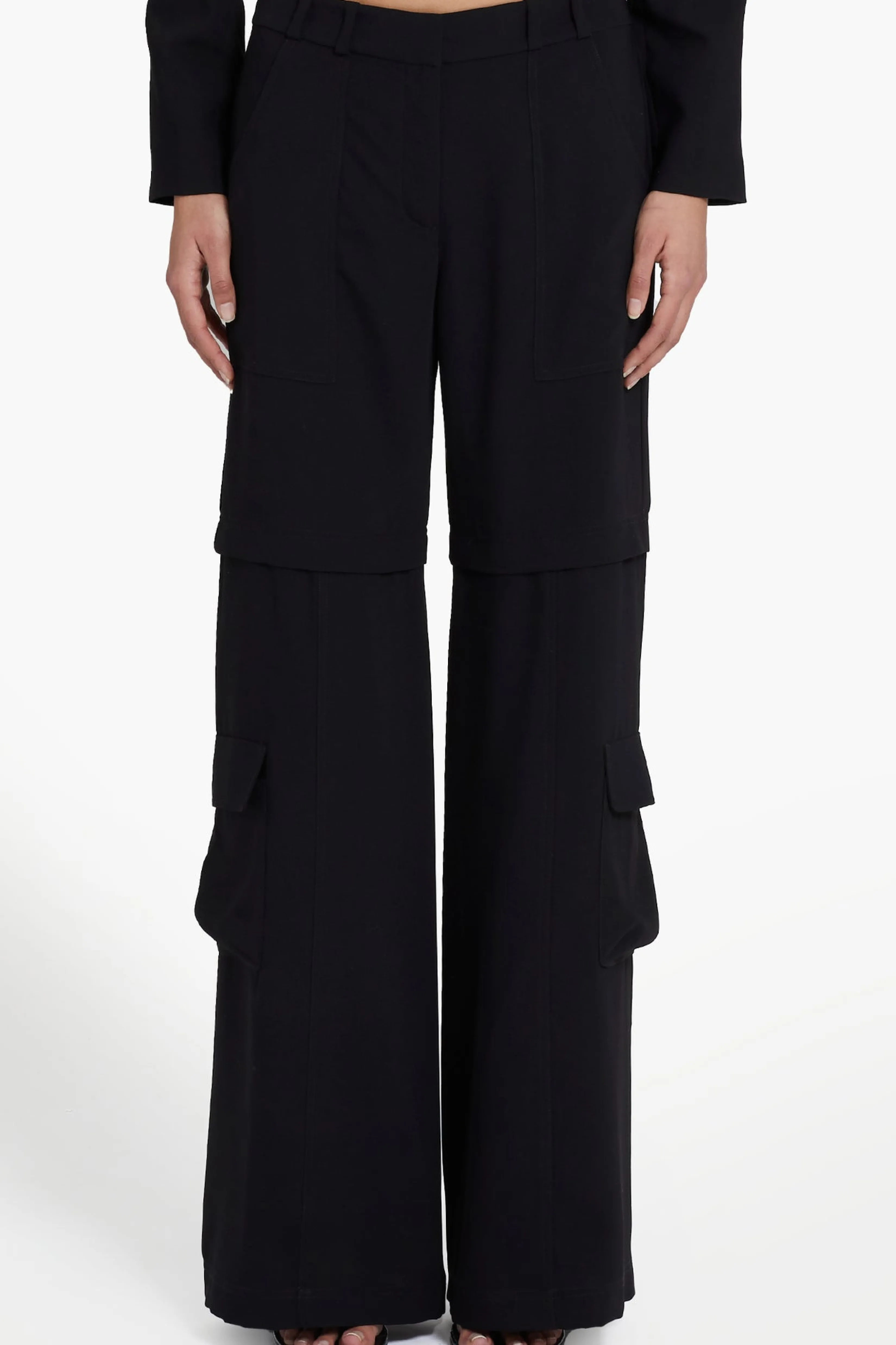 Best Sale Amanda Uprichard Lucas Pants Black