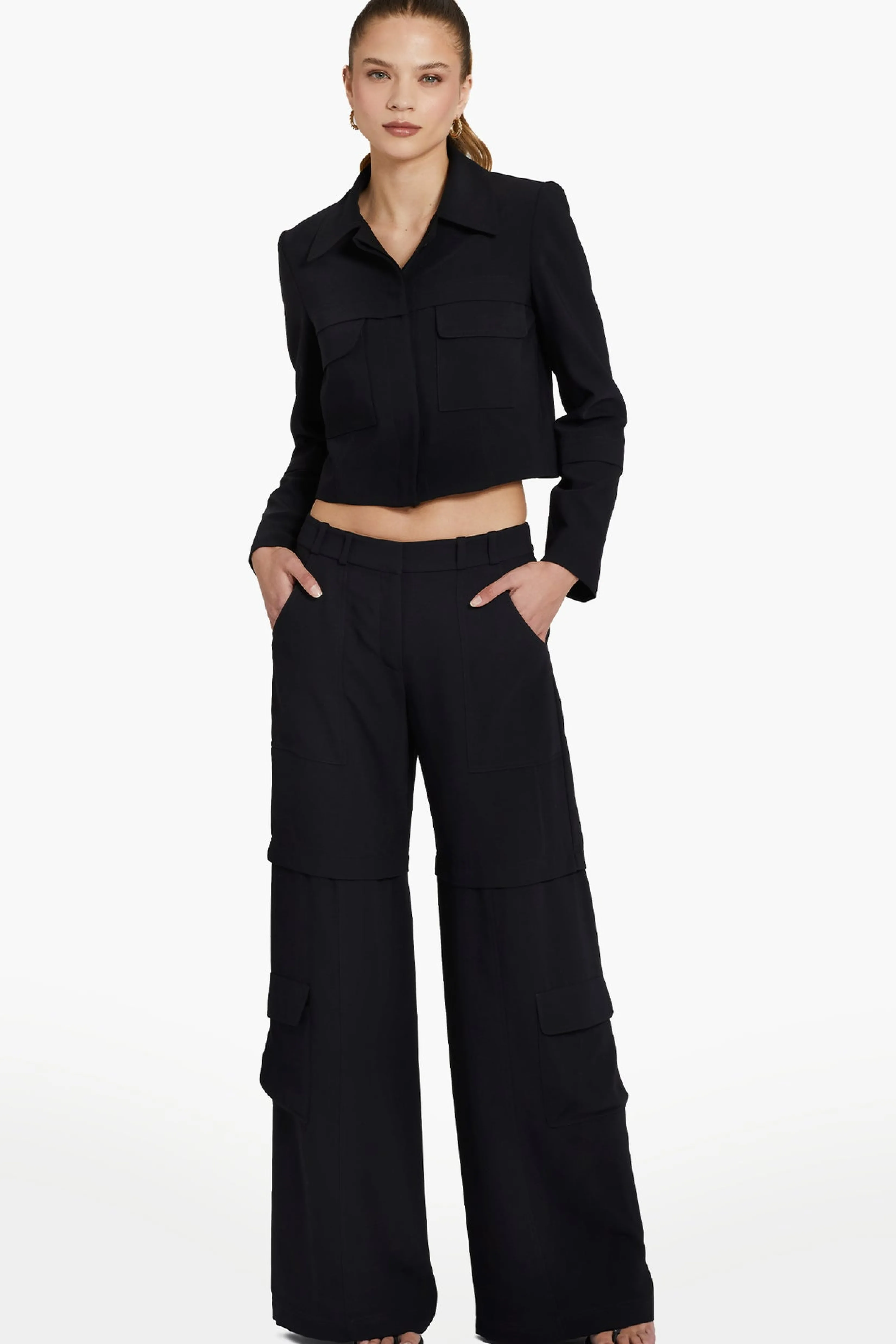 Best Sale Amanda Uprichard Lucas Pants Black