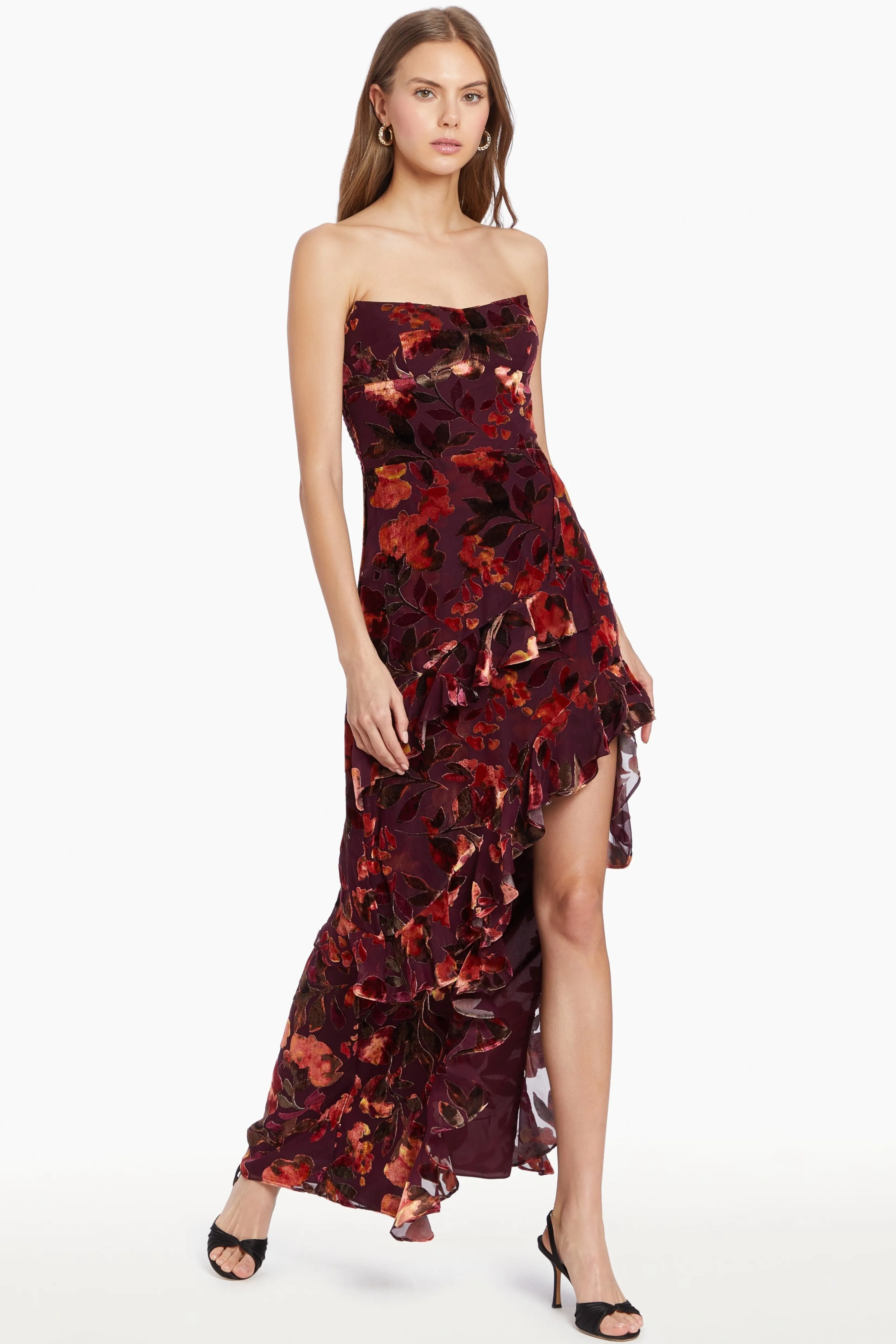 Cheap Amanda Uprichard Magnolia Maxi SorrelBurnout