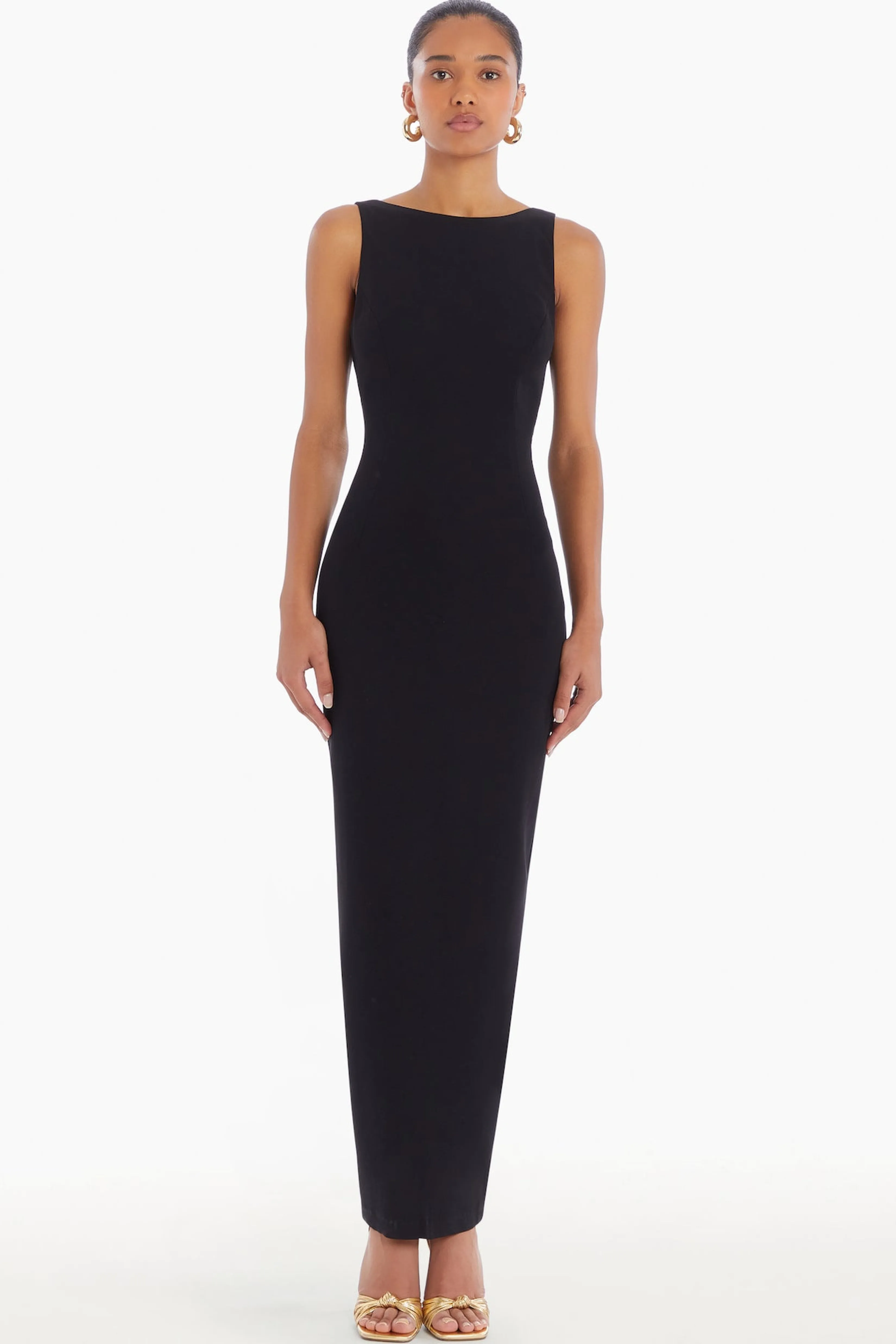 Cheap Amanda Uprichard Marbella Maxi Black