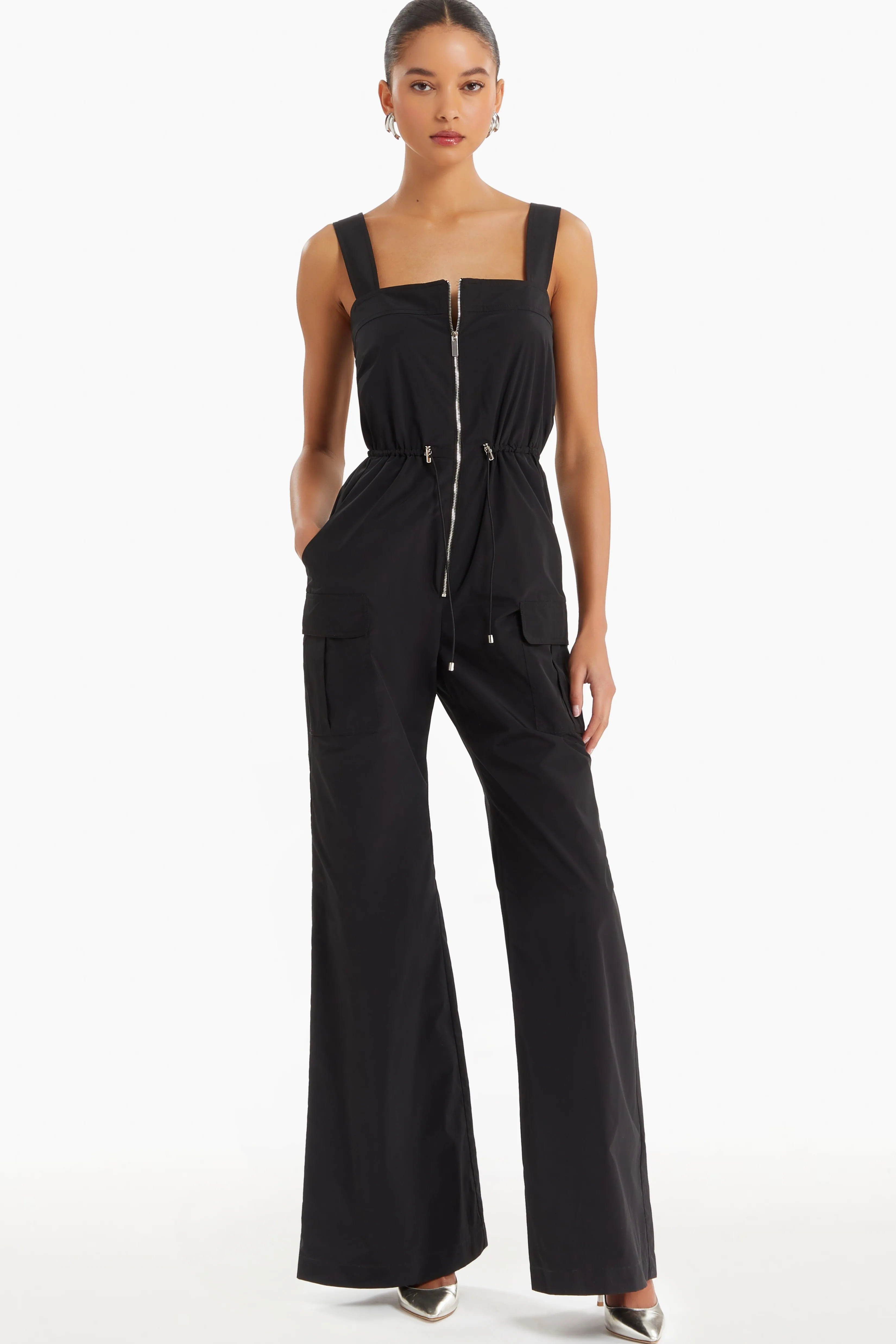 Store Amanda Uprichard Milo Jumpsuit Black