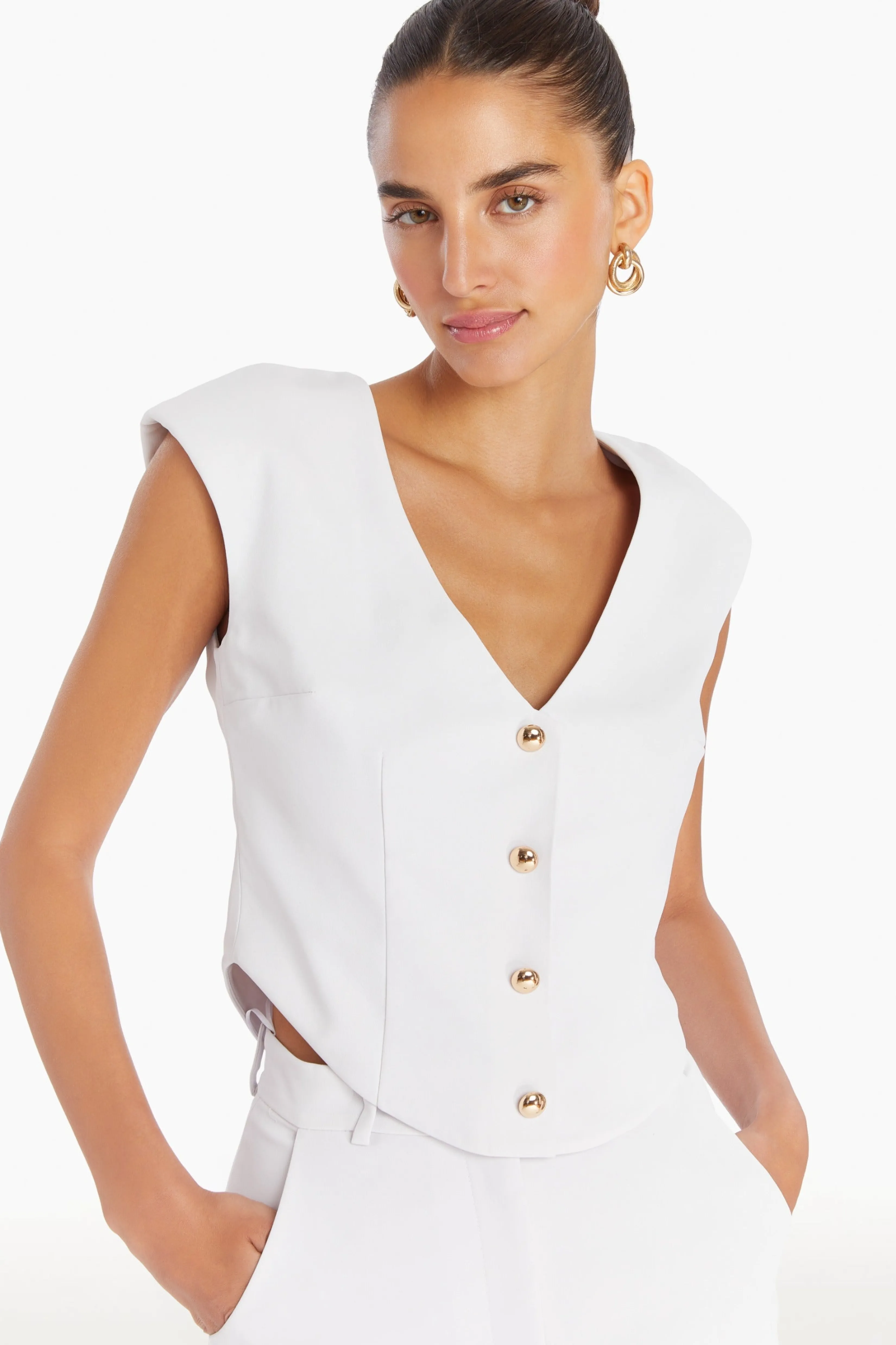 Cheap Amanda Uprichard Perrin Top Ivory