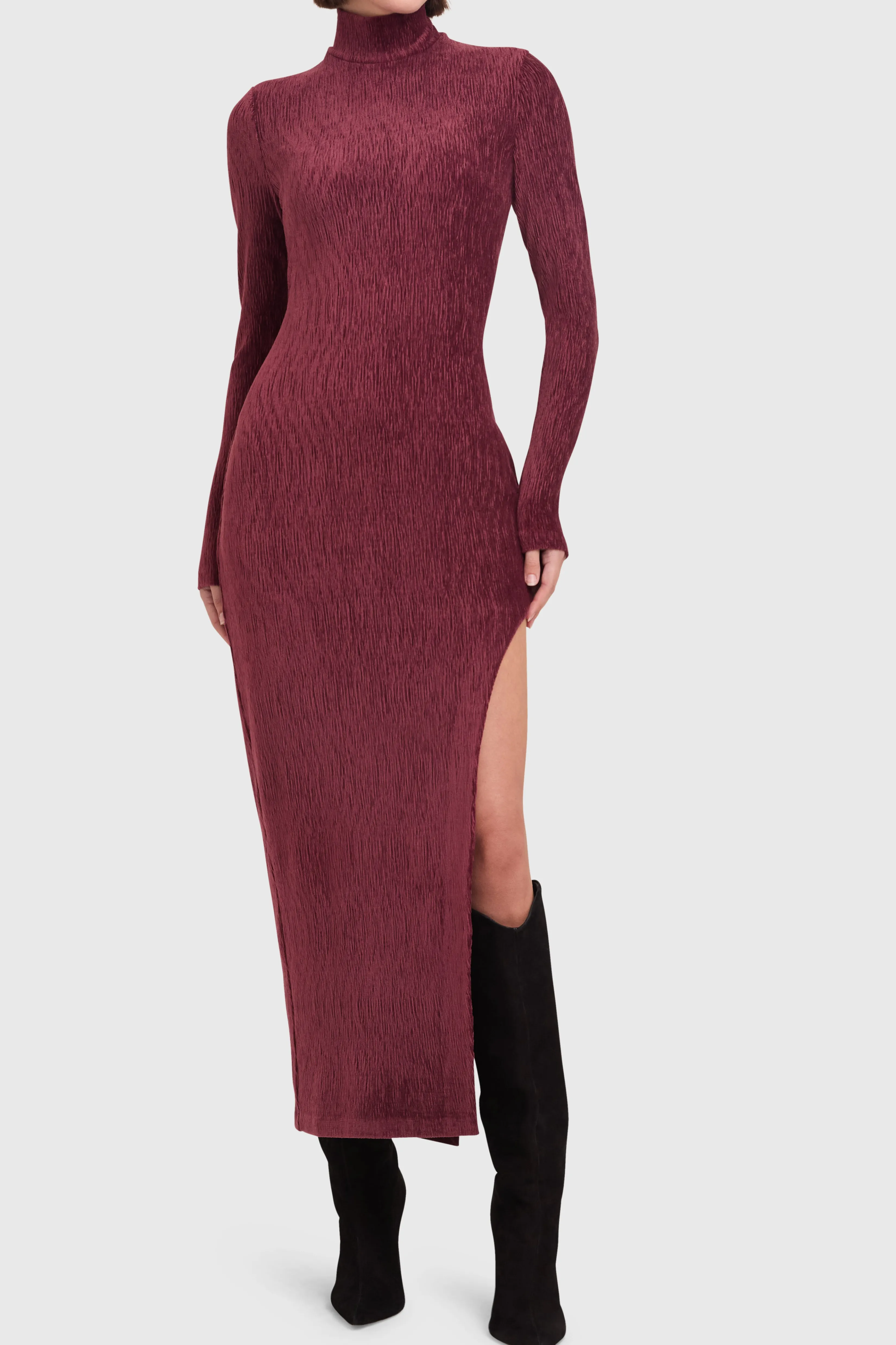 Fashion Amanda Uprichard Secora Dress Burgundy