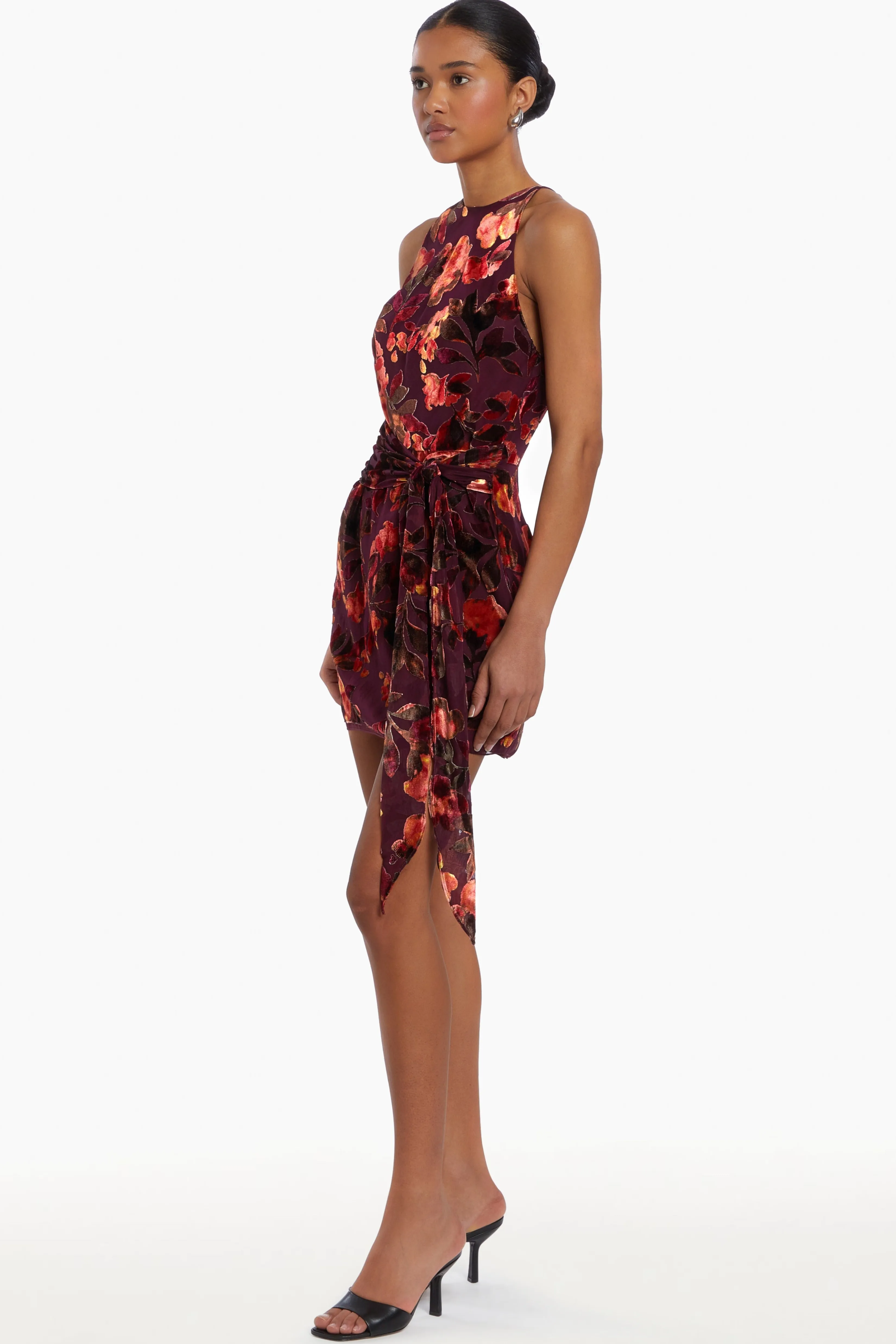 Discount Amanda Uprichard Selah Dress SorrelBurnout