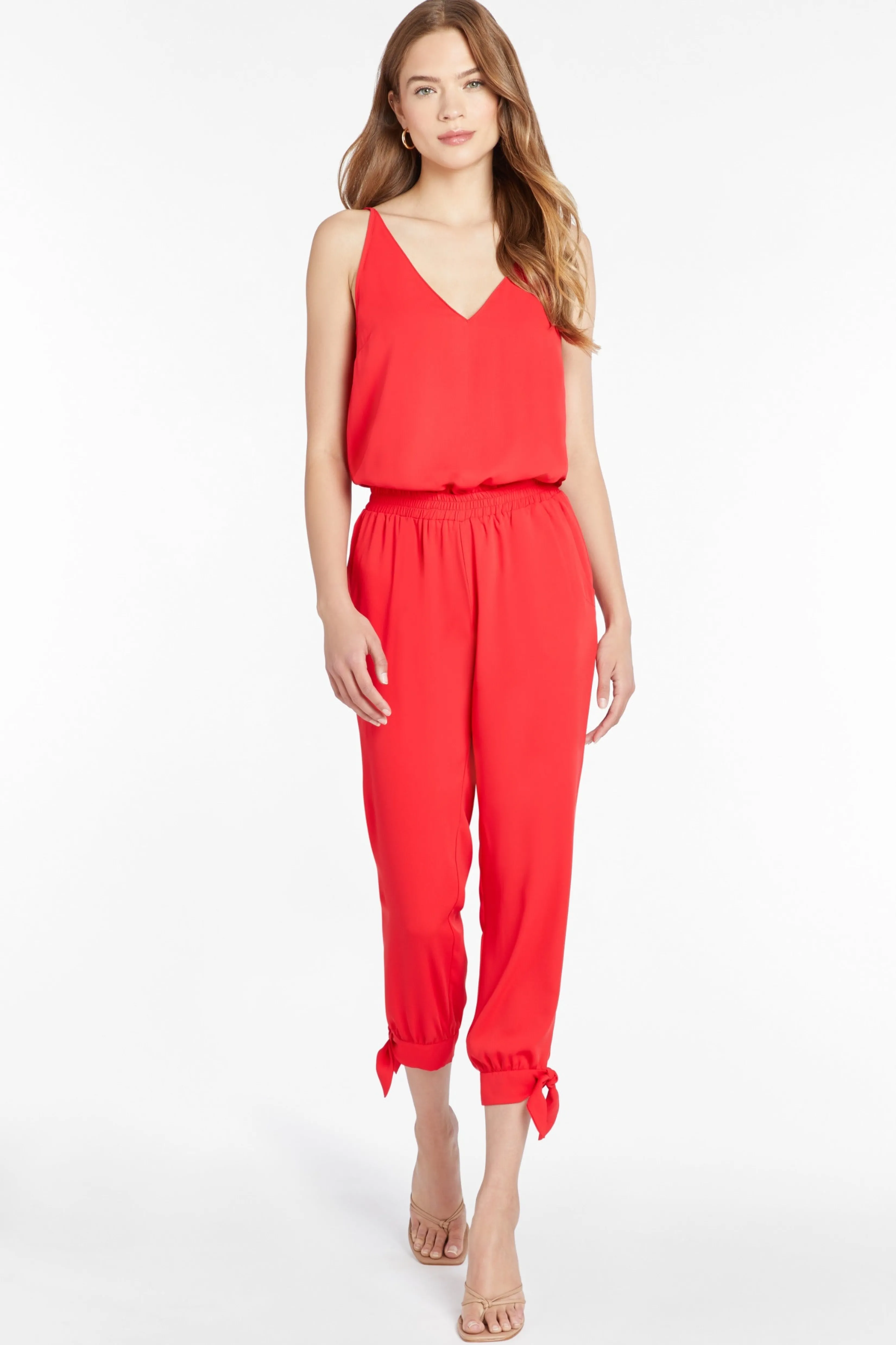 Flash Sale Amanda Uprichard Seville Jumpsuit Lipstick