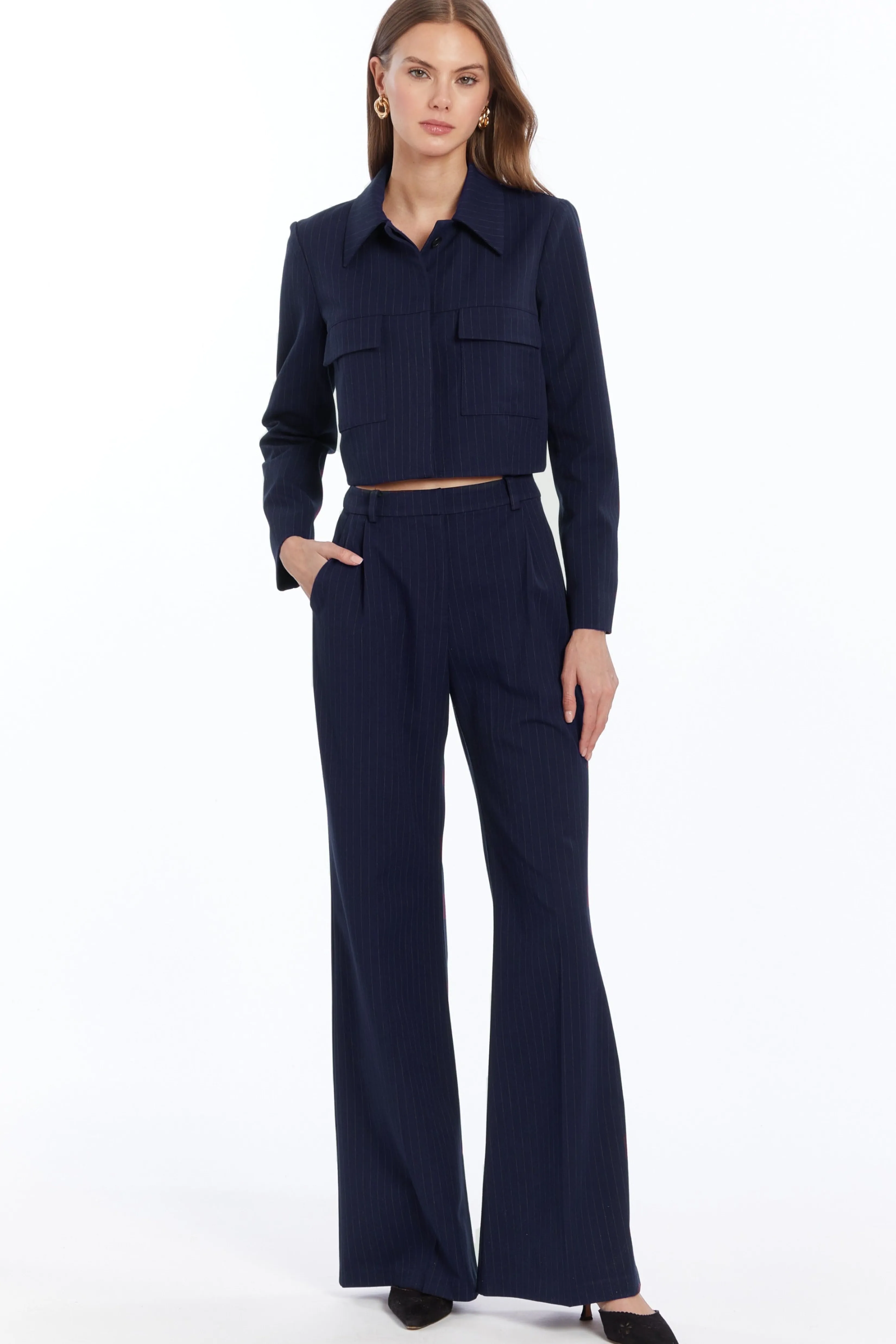 Hot Amanda Uprichard Slater Pants Navy