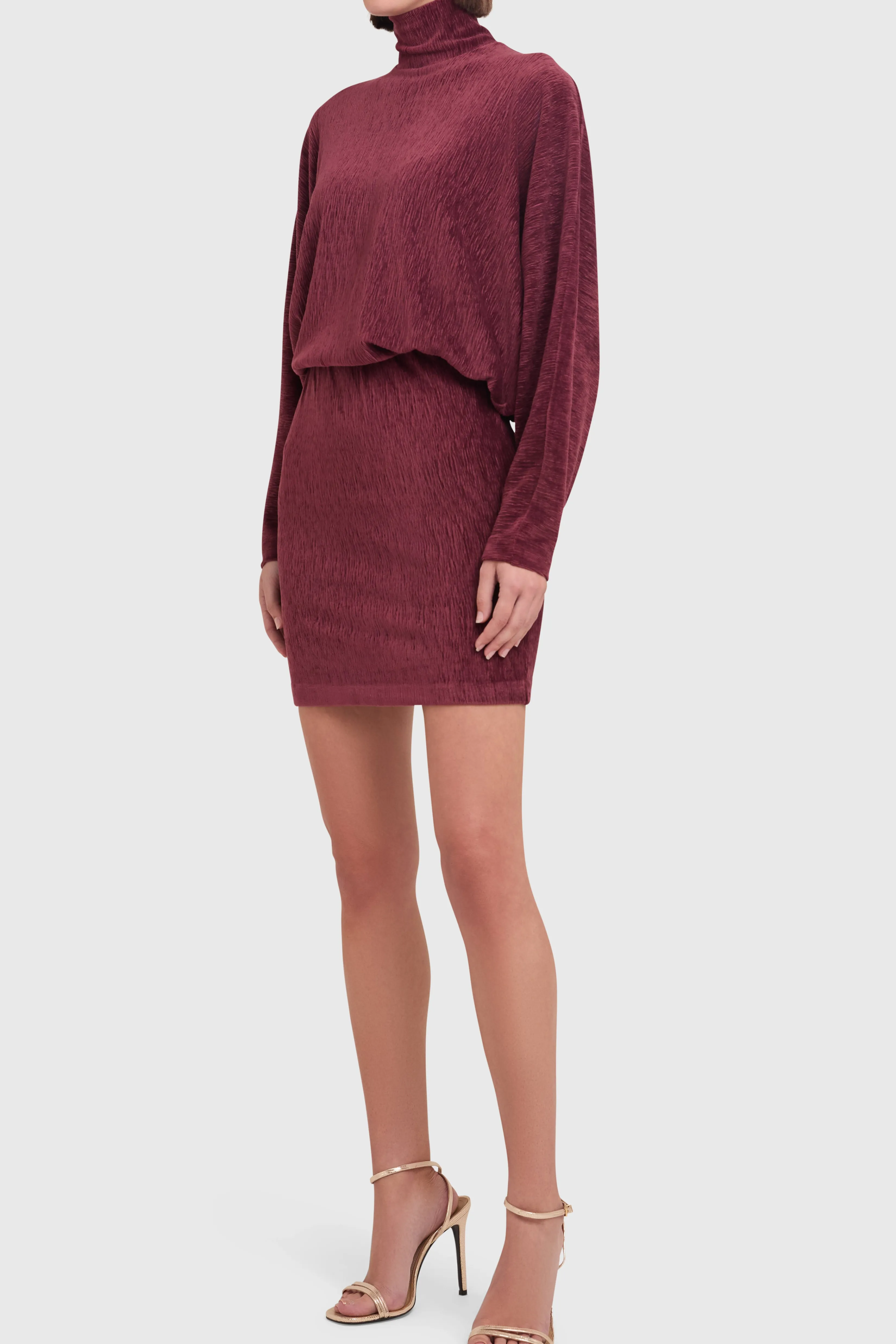 Hot Amanda Uprichard Stefano Dress Burgundy