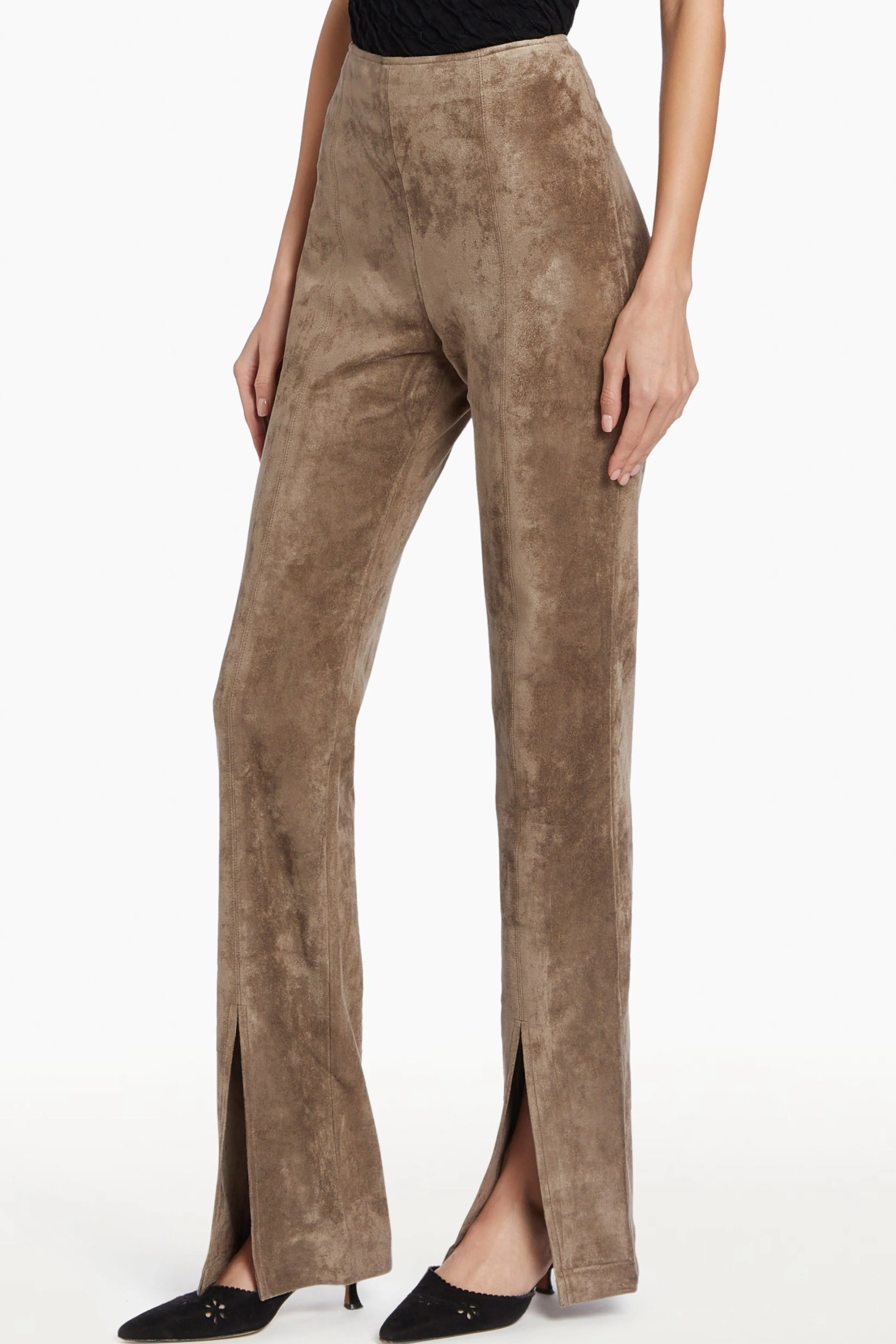 Fashion Amanda Uprichard Tavira Pants Taupe