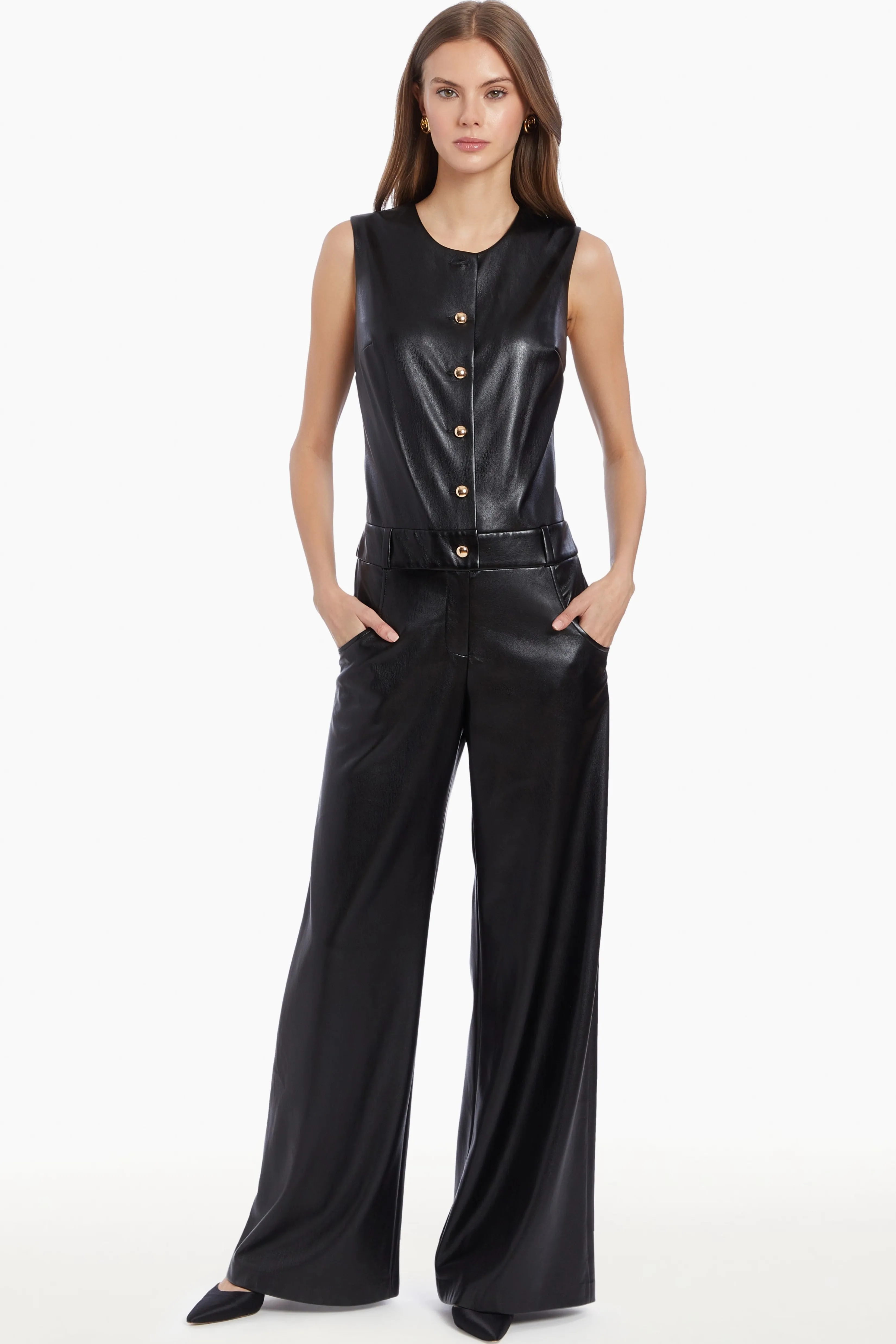 Best Amanda Uprichard Tori Jumpsuit Black